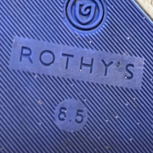 Rothy's Women's Size 8.5 Blue Slip On Fabric Comfort Shoes RM-006 - Picture 2 of 8